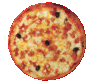 A spinning gif of a pizza